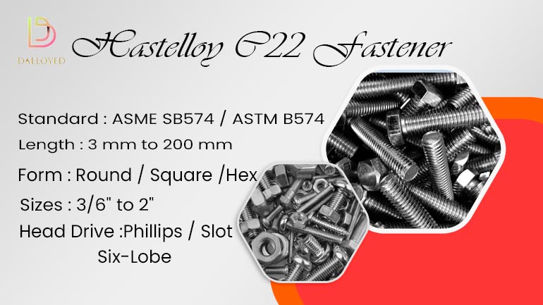 Hastelloy C22 Fastener