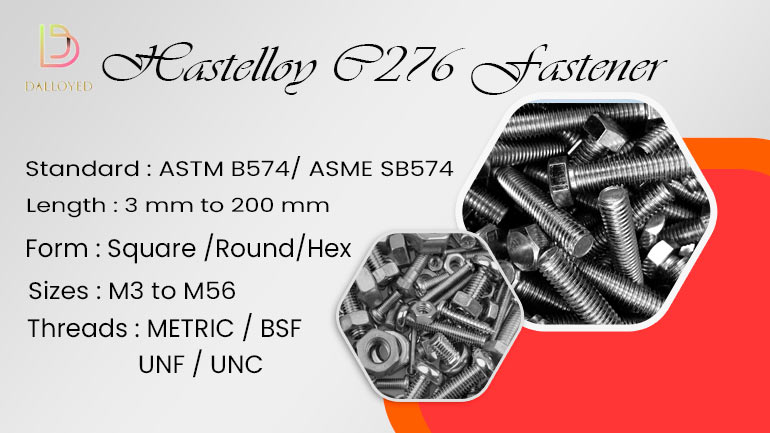 Hastelloy C276 Fasteners