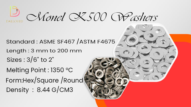  Monel K500 Washers